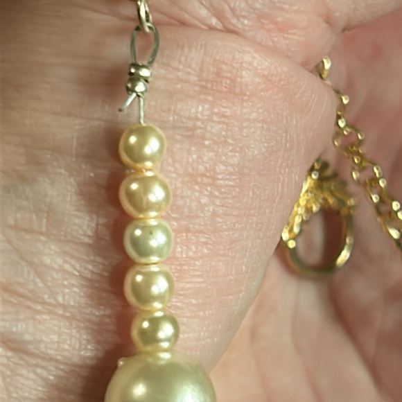 Gold & Pearl Style Bride bracelet - Picture 8 of 13